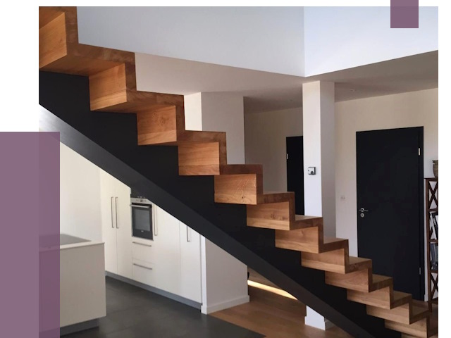 Изготовление деревянных лестниц в Беслане от 86071 руб. | ПРОЛЁТ-Бсл