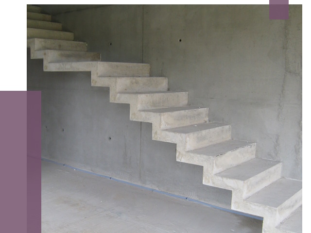 Бетонные лестницы в Беслане от 18733 руб. под ключ | ПРОЛЁТ-Бсл
