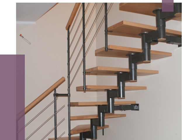 Изготовление модульных лестниц в Беслане от 11392 руб. 