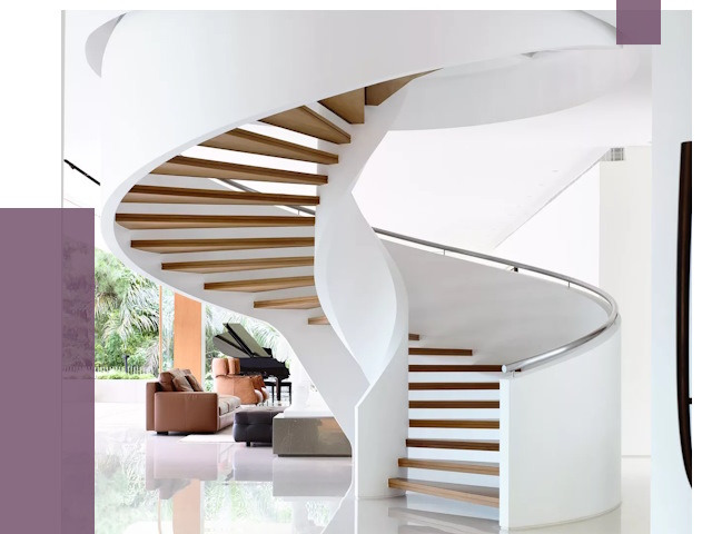 Винтовые лестницы в Беслане под ключ от 48099 руб. | ПРОЛЁТ-Бсл