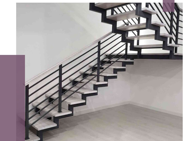 Лестницы на металлокаркасе под ключ в Беслане от 12658 руб. | ПРОЛЁТ-Бсл
