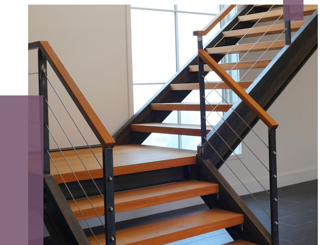 Изготовление лестниц на металлокаркасе в Беслане от 18733 руб. | ПРОЛЁТ-Бсл