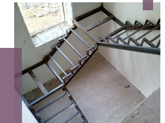 Монтаж лестниц на металлокаркасе в Беслане от 12658 руб. — ПРОЛЁТ-Бсл