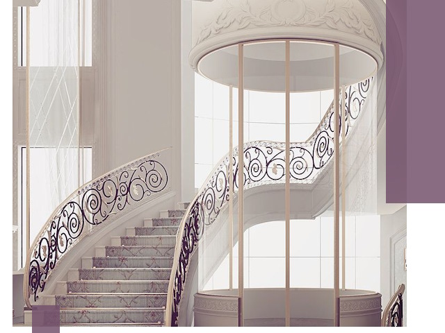 Элитные лестницы на заказ высокого класса в Беслане