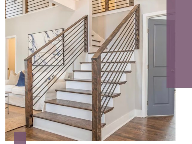 Лестницы для коттеджа под ключ в Беслане — изготовление и монтаж