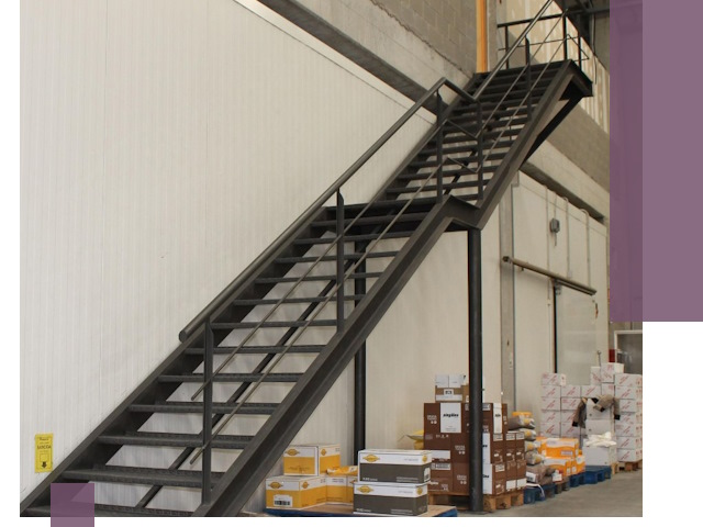 Лестницы для производства в Беслане — изготовление и монтаж
