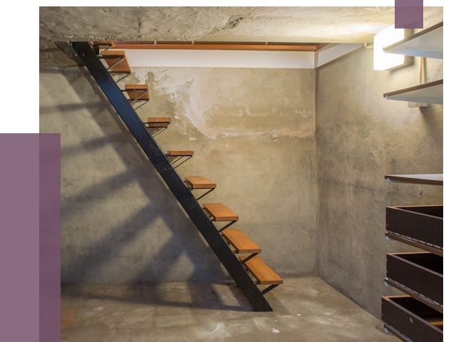 Лестницы в подвал в Беслане от 13012 руб. — монтаж | ПРОЛЁТ-Бсл