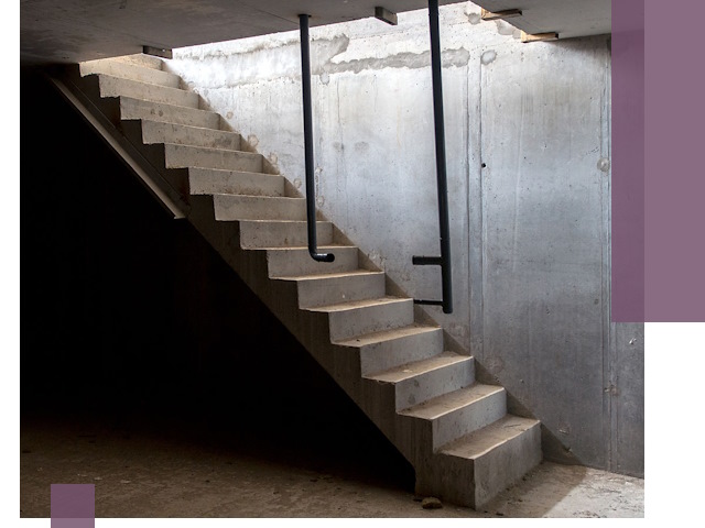 Изготовление и монтаж лестниц в подвале в Беслане