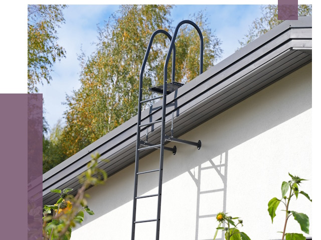 Лестницы на крышу в Беслане от 18936 руб. — монтаж и монтаж ПРОЛЁТ-Бсл