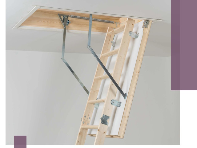 Установка чердачной лестницы под ключ в Беслане