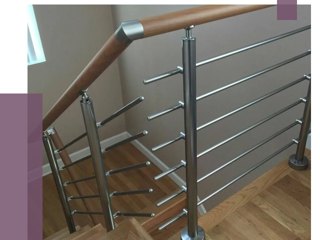 Изготовление перил в Беслане от 4557 руб. — перила на заказ | ПРОЛЁТ-Бсл