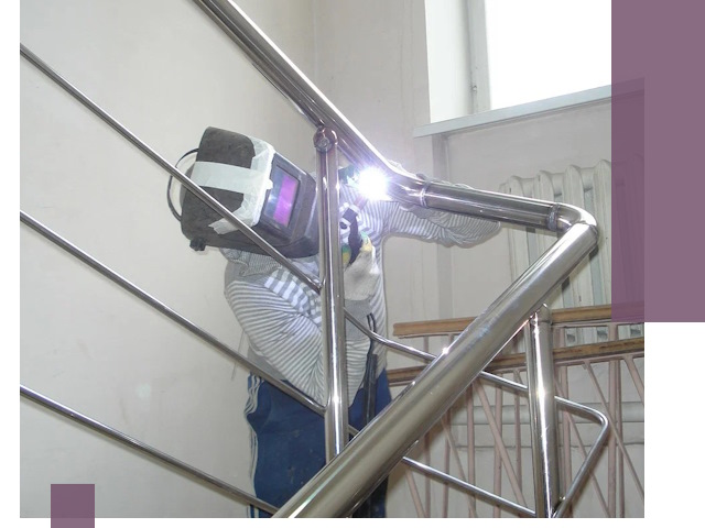 Монтаж перил и ограждений качественно в Беслане