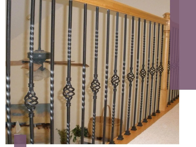 Изготовление и монтаж кованных перил в Беслане под ключ