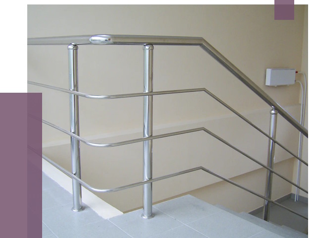 Алюминиевые перила в Беслане от 6278 руб. под ключ | ПРОЛЁТ-Бсл