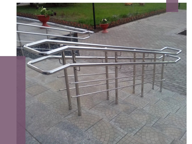 Перила для инвалидов в Беслане от 7513 руб. под ключ | ПРОЛЁТ-Бсл