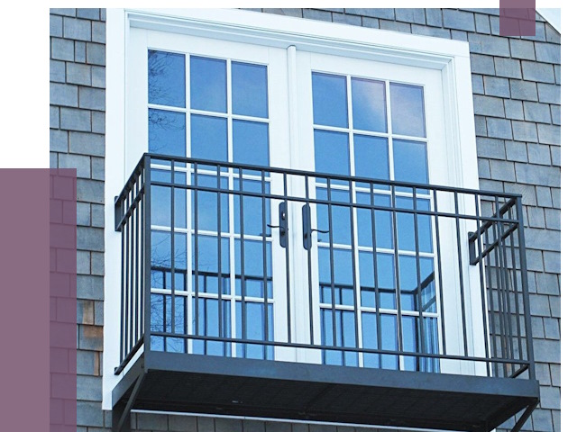 Французские балконы в Беслане от 7341 руб. за м2