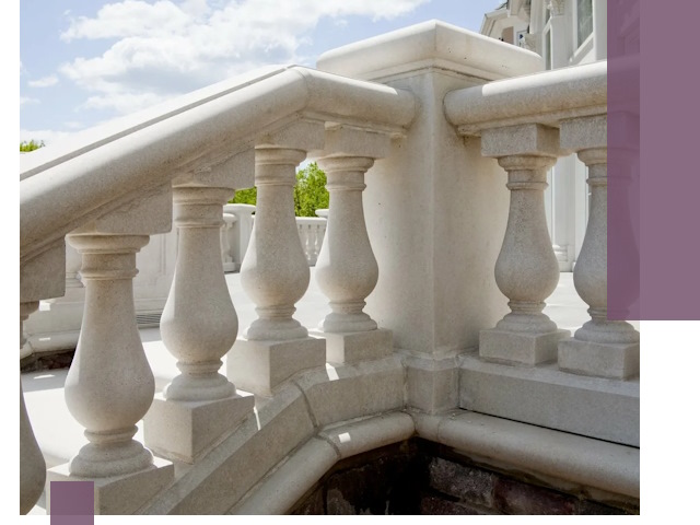 Балюстрады из металла и камня под ключ в Беслане