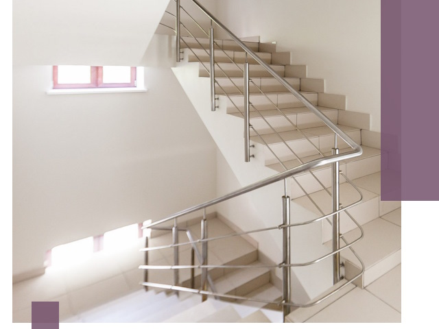 Установка и замена перил в подъезде в Беслане