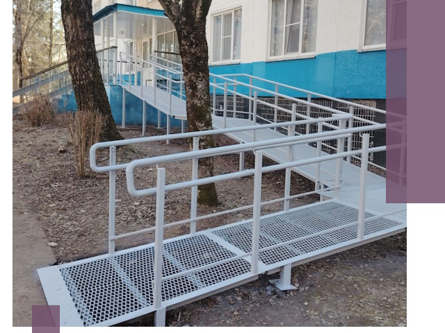 Пандусы под ключ в Беслане: изготовление, монтаж и демонтаж