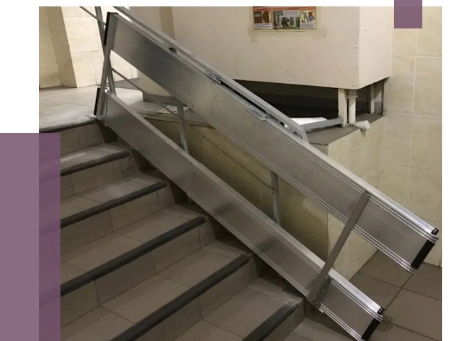 Откидные пандусы в Беслане от 6582 руб. — купить | ПРОЛЁТ-Бсл