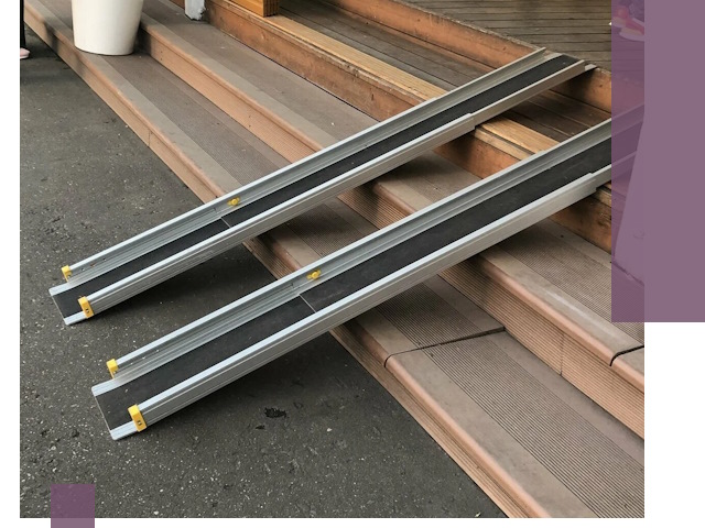 Телескопические пандусы под ключ в Беслане — изготовление и монтаж