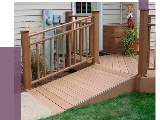 Пандус на крыльцо в Беслане под ключ от 7696 руб. 