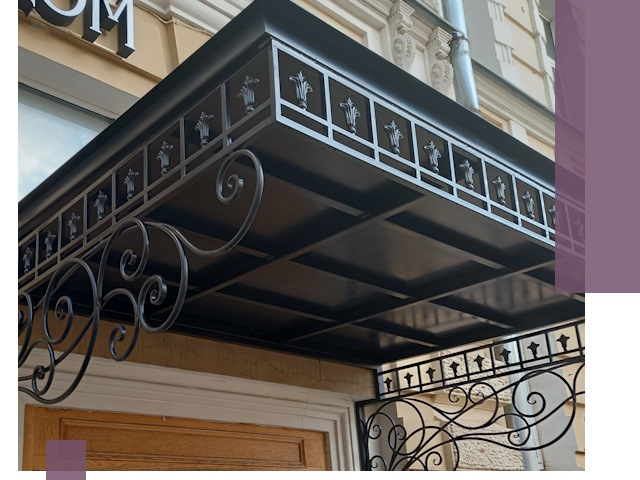 Ремонт козырьков и навесов в Беслане — быстро и качественно