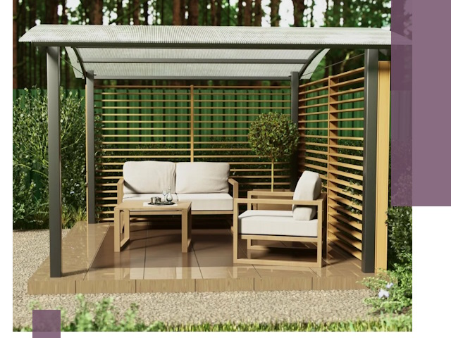 Навесы для дачи в Беслане: изготовление, монтаж и демонтаж