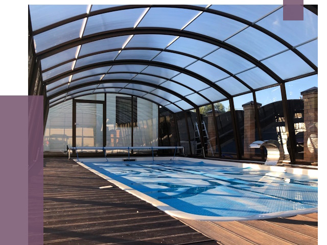 Навесы для бассейна в Беслане от 16607 руб. под ключ | ПРОЛЁТ-Бсл