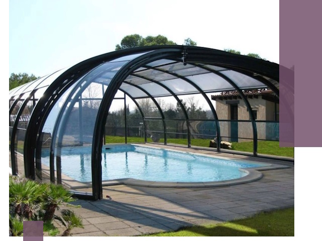 Навесы для бассейна в Беслане: изготовление и монтаж под ключ