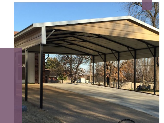 Двускатные навесы в Беслане от 7949 руб.  | ПРОЛЁТ-Бсл