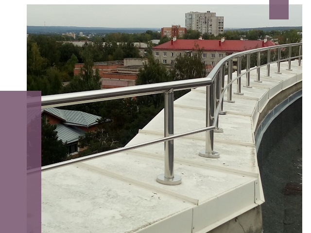 Парапеты и ограждения кровли в Беслане от 4911 руб. 