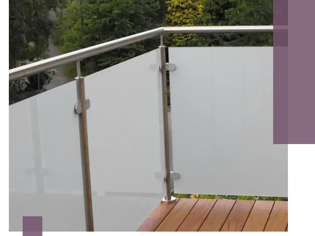 Алюминиевые парапеты для балконов и террас в Беслане