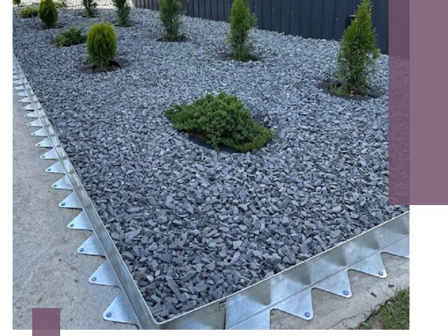 Оцинкованные металлические бордюры под заказ в Беслане