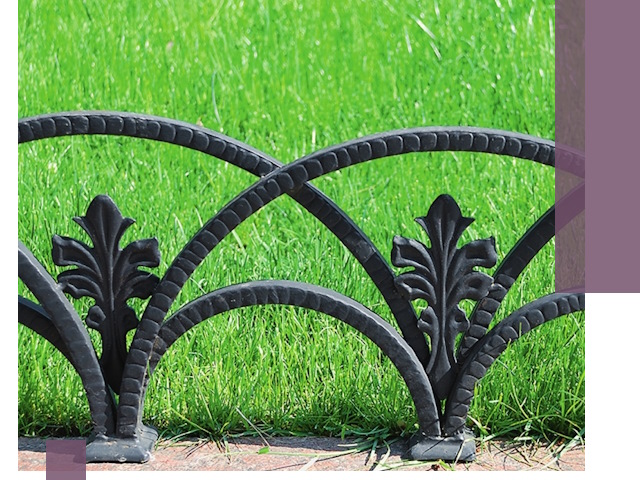 Декоративные металлические бордюры под ключ в Беслане