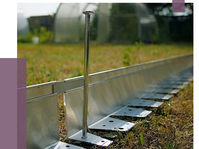 Металлические бордюры для газона в Беслане от 4253 руб. | ПРОЛЁТ-Бсл