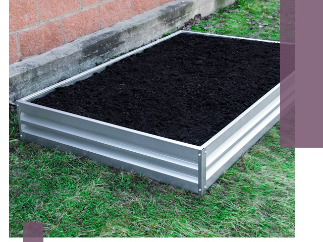 Металлические бордюры для грядок в Беслане: прочность и аккуратность