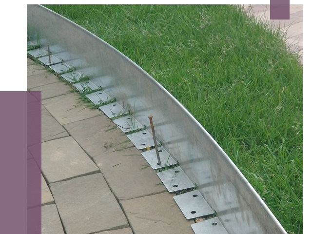 Металлические бордюры для тротуаров в Беслане от 8607 руб.