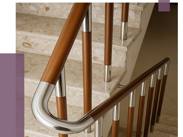 Монтаж поручней в Беслане от 9620 руб. монтаж под ключ | ПРОЛЁТ-Бсл