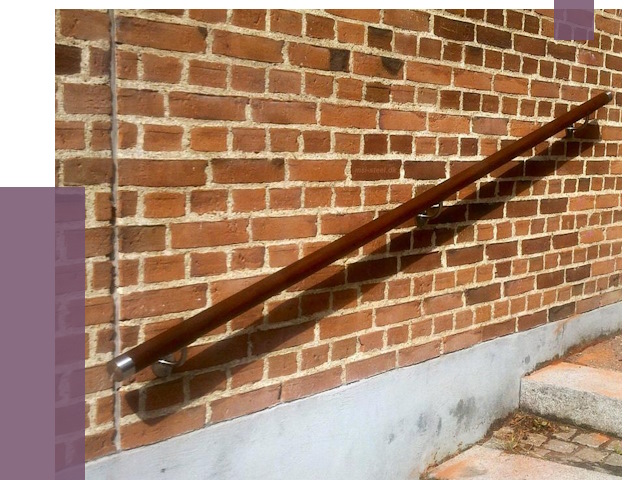 Изготовление пристенных поручней в Беслане от 4405 руб. — ПРОЛЁТ-Бсл