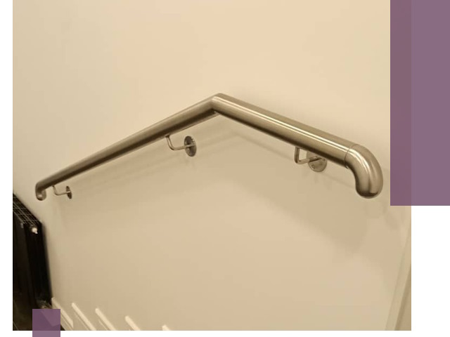 Изготовление пристенных поручней в Беслане под ключ за сроки