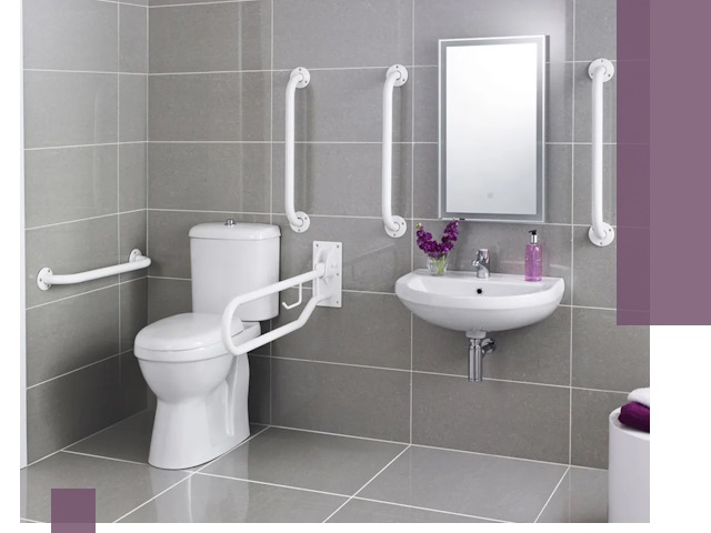 Поручни для санузлов в Беслане: установка, ремонт и монтаж