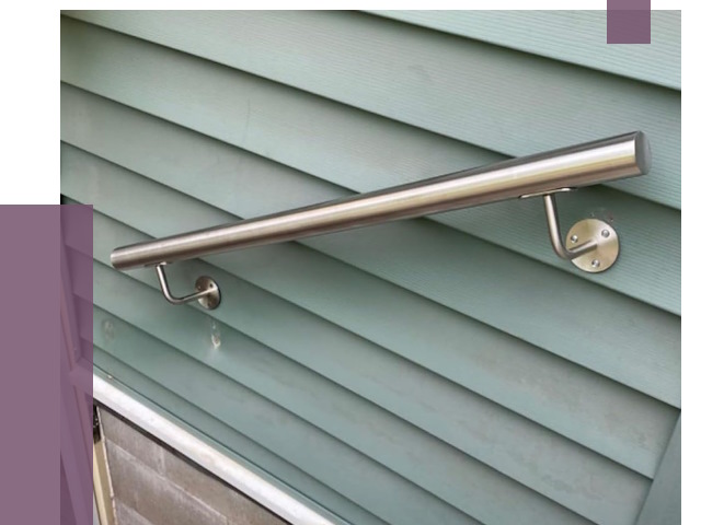 Поручни из нержавеющей стали в Беслане от 7595 руб.  | ПРОЛЁТ-Бсл