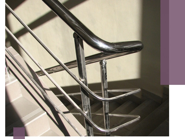 Поручни из нержавеющей стали под ключ в Беслане