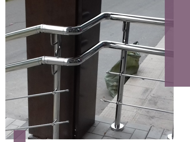 Монтаж поручней из нержавеющей стали в Беслане качественно и быстро